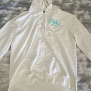 A zip up jacket